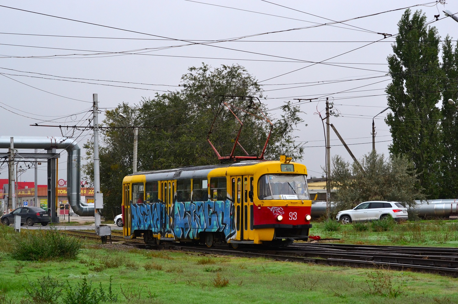 Волжскі, Tatra T3SU № 93