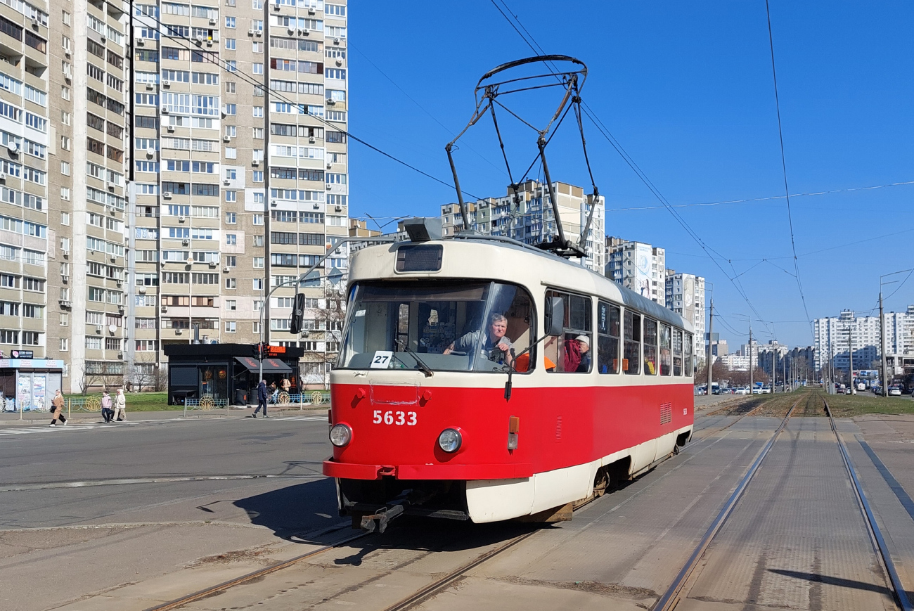 Киев, Tatra T3SUCS № 5633