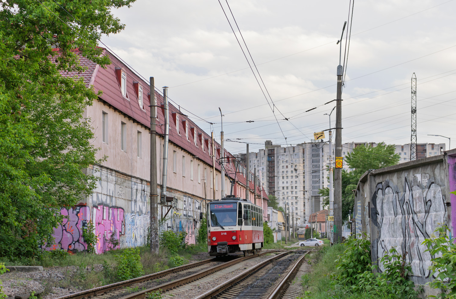 Киев, Tatra T6A5 № 316