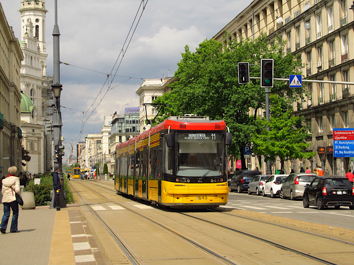 Варшава, PESA Jazz 128N № 3645