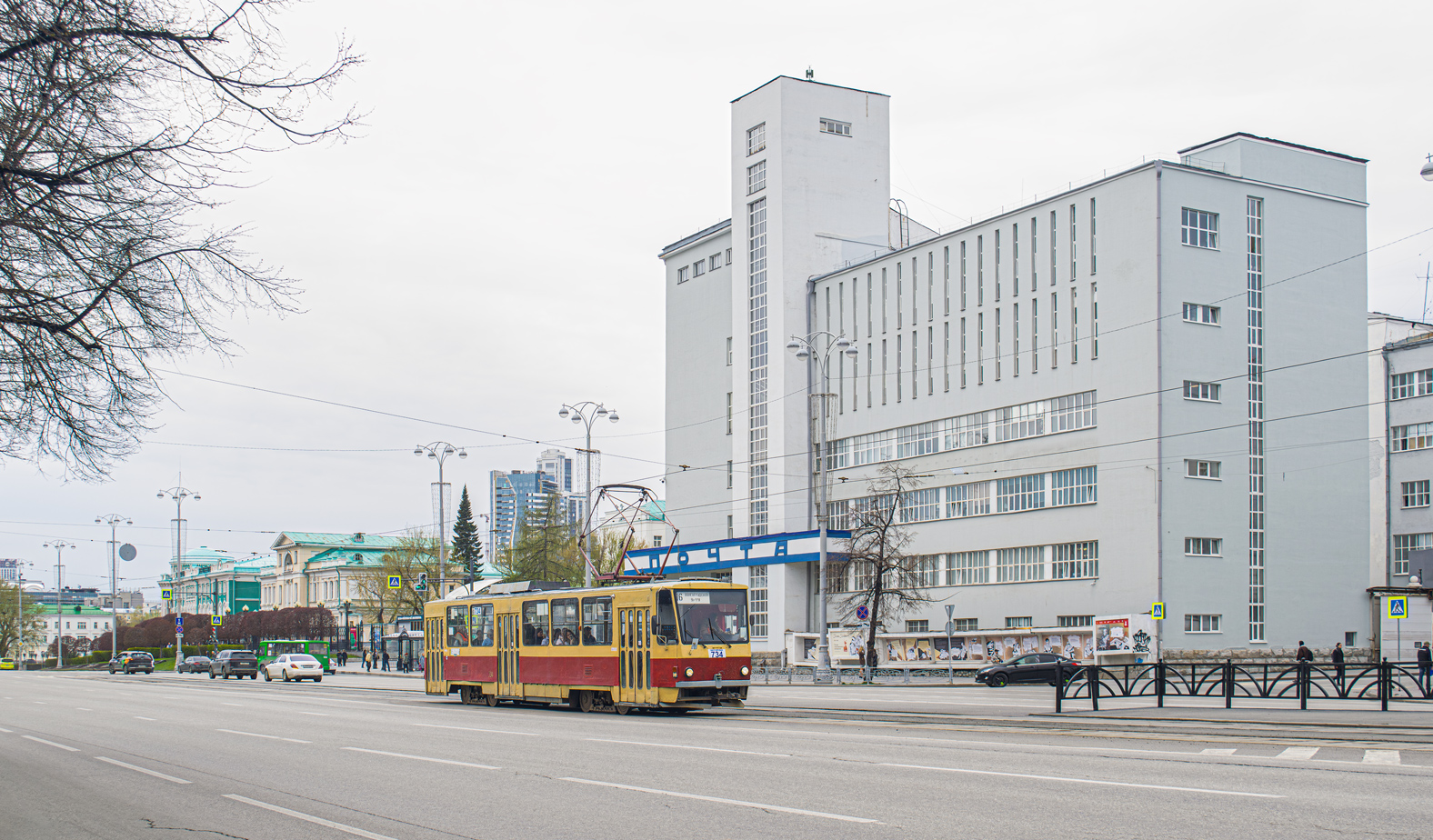 Jekaterinburg, Tatra T6B5SU Nr. 734