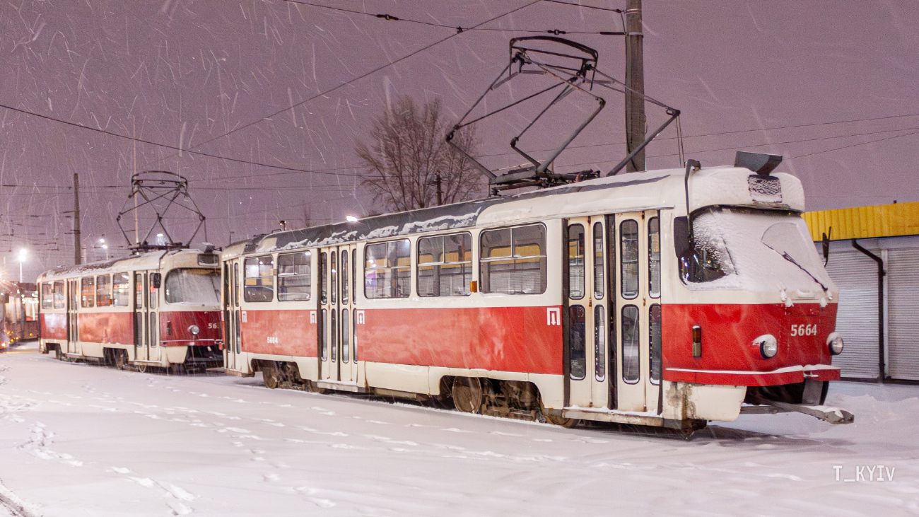 Киев, Tatra T3SUCS № 5664