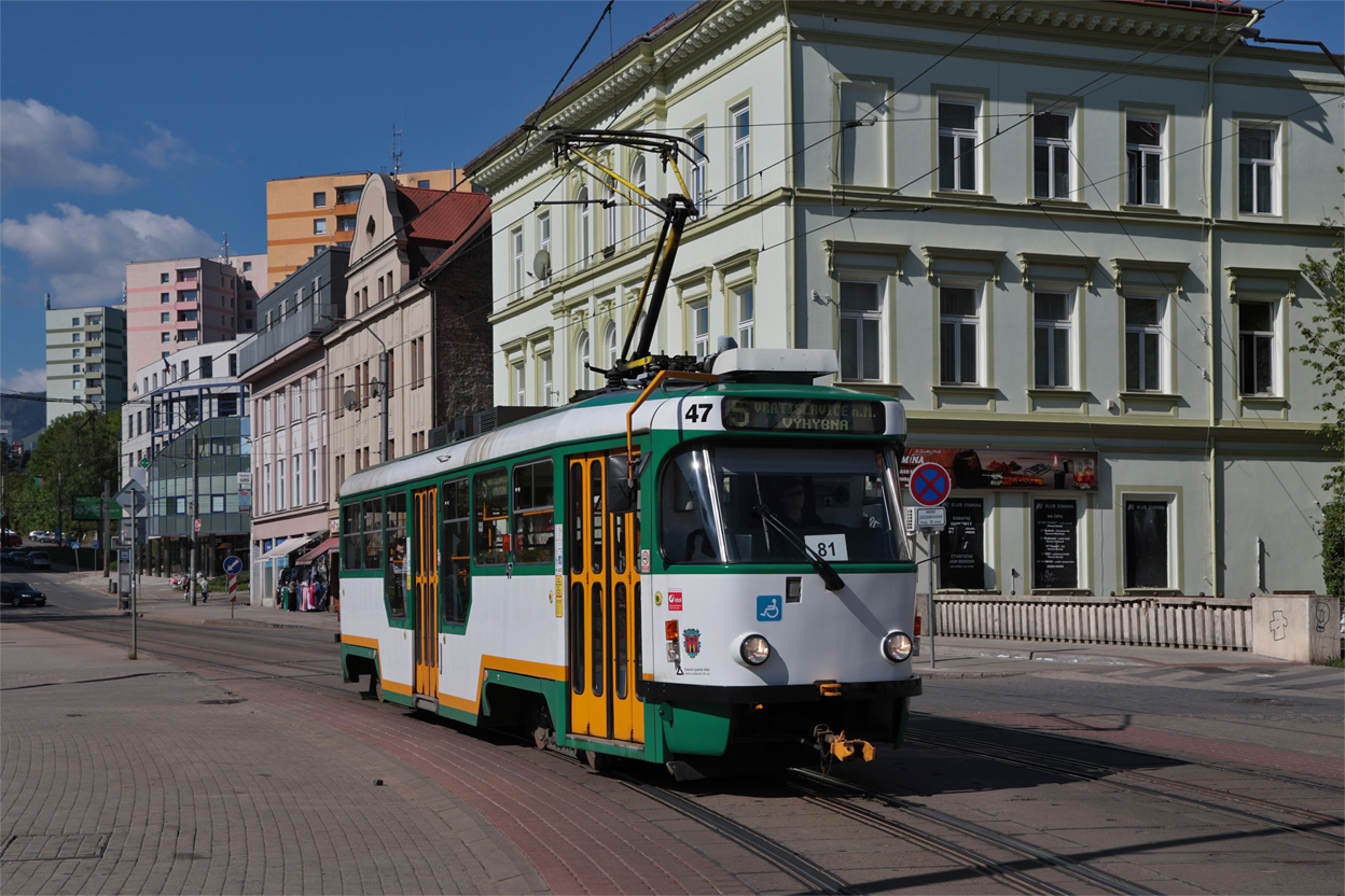 Liberec ― Jablonec nad Nisou, Tatra T3R.PLF N°. 47