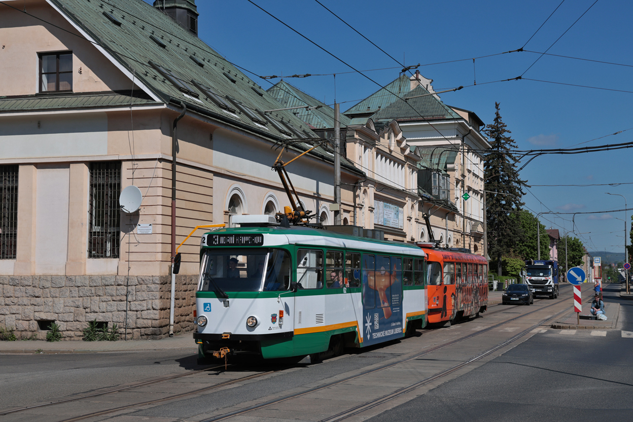Liberec ― Jablonec nad Nysą, Tatra T3R.SLF Nr 62