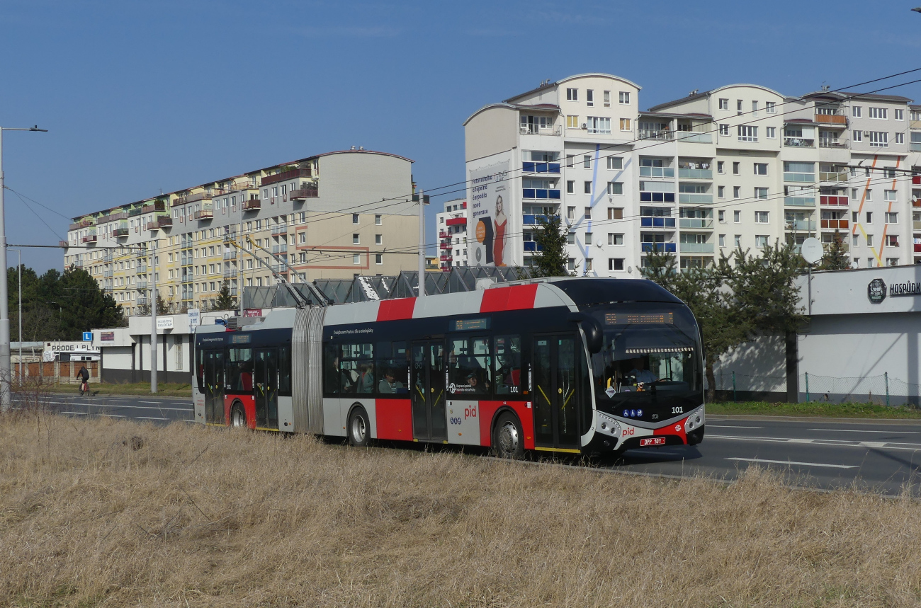 Прага, SOR TNS 18 (Cegelec) № 101 Прага, SOR TNS 18 (Cegelec) № 101