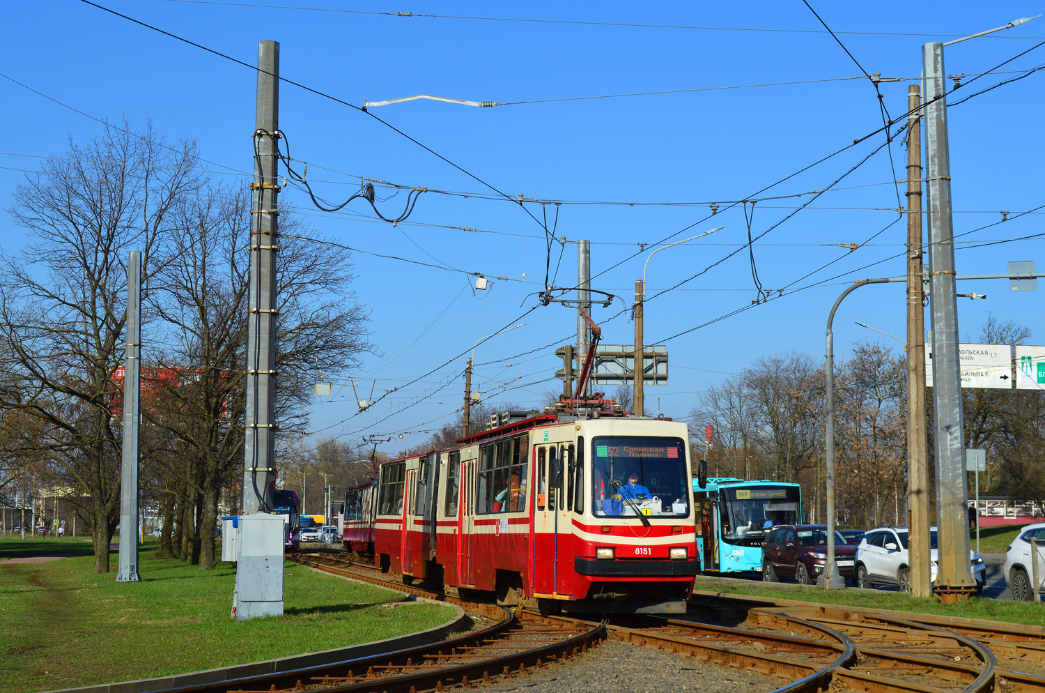 Санкт-Петербург, ЛВС-86К № 8151