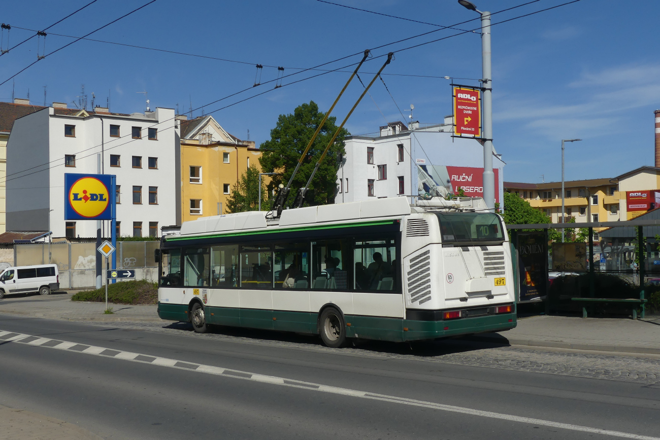 Пльзень, Škoda 24Tr Irisbus Citybus № 497