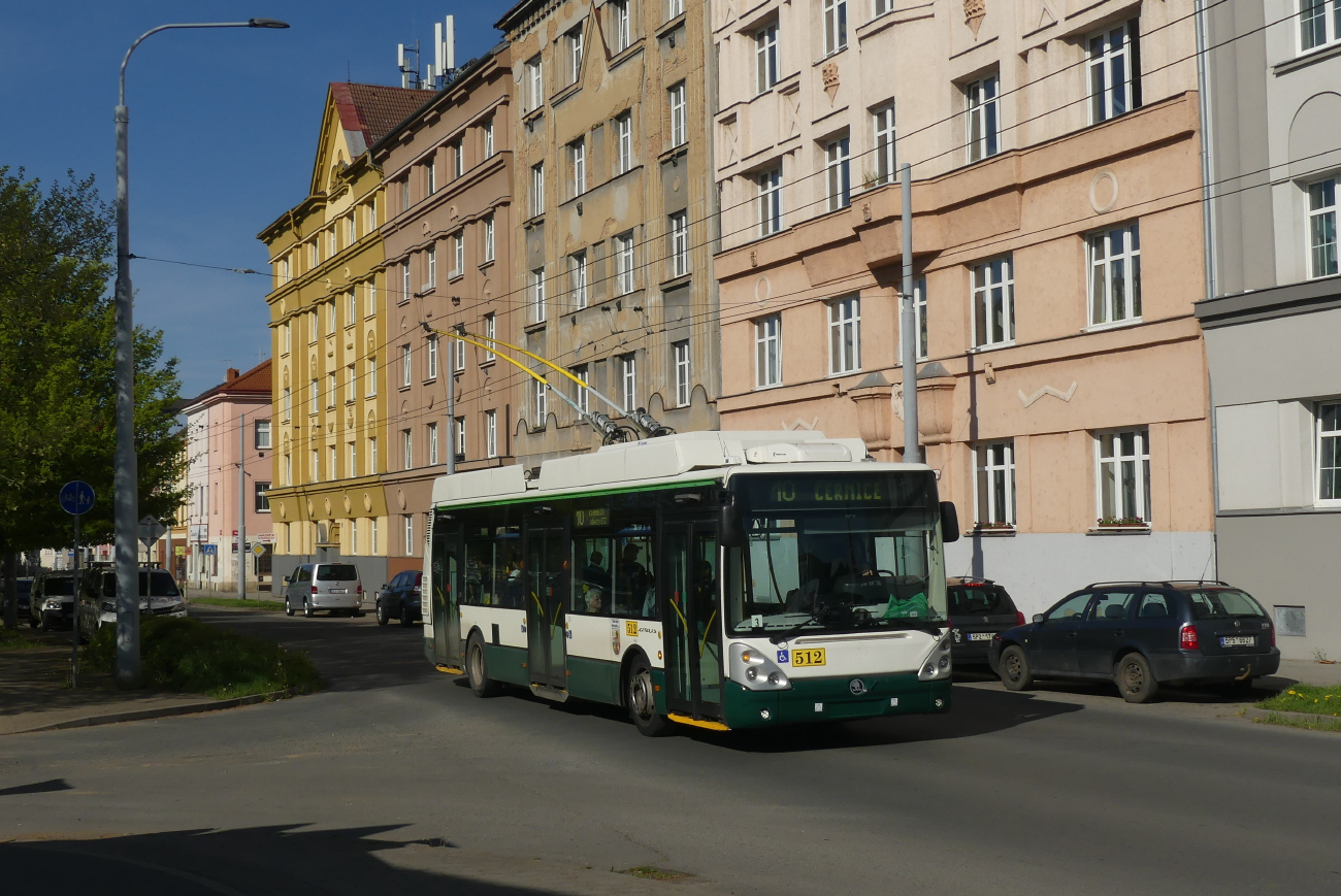 Plzeň, Škoda 24Tr Irisbus Citelis № 512