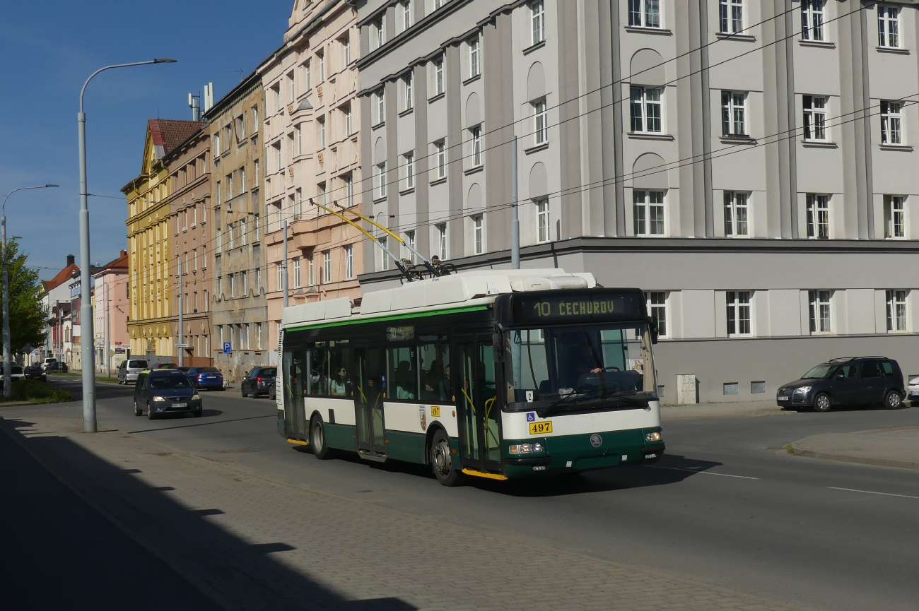 Пльзень, Škoda 24Tr Irisbus Citybus № 497