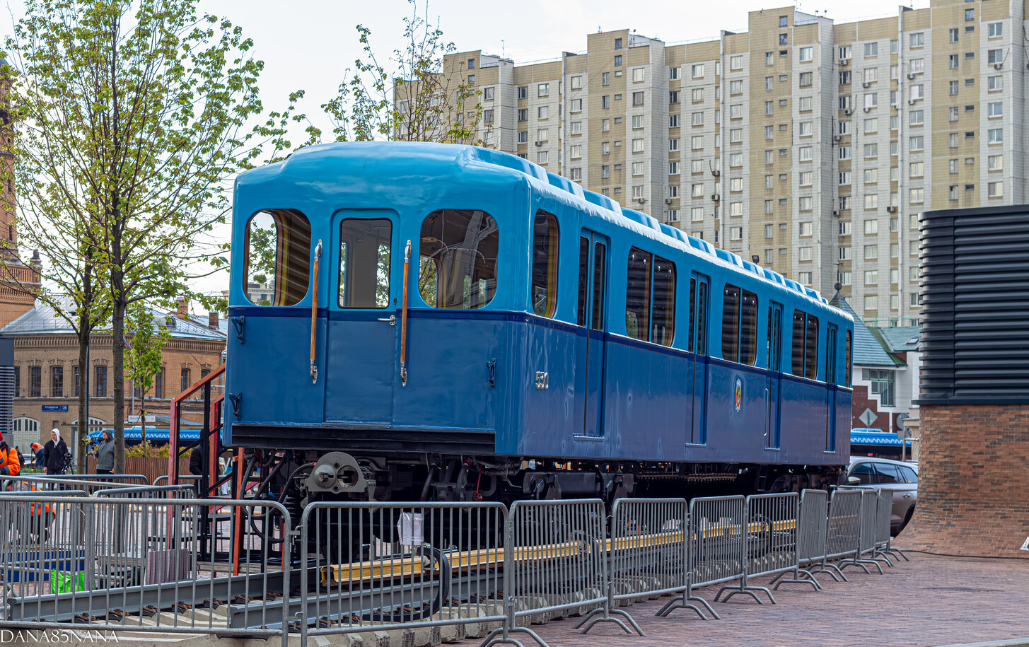 Москва, Г № 530; Москва — Праздничные мероприятия, выставки подвижного состава и Парад поездов к 90-летию Московского метрополитена 15 — 18 мая 2025