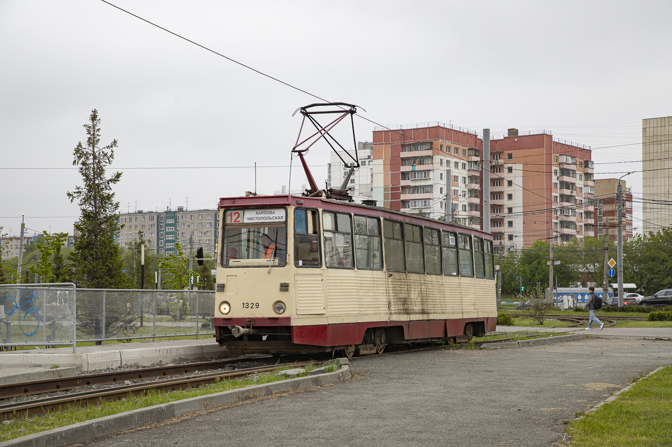 Челябинск, 71-605 (КТМ-5М3) № 1329