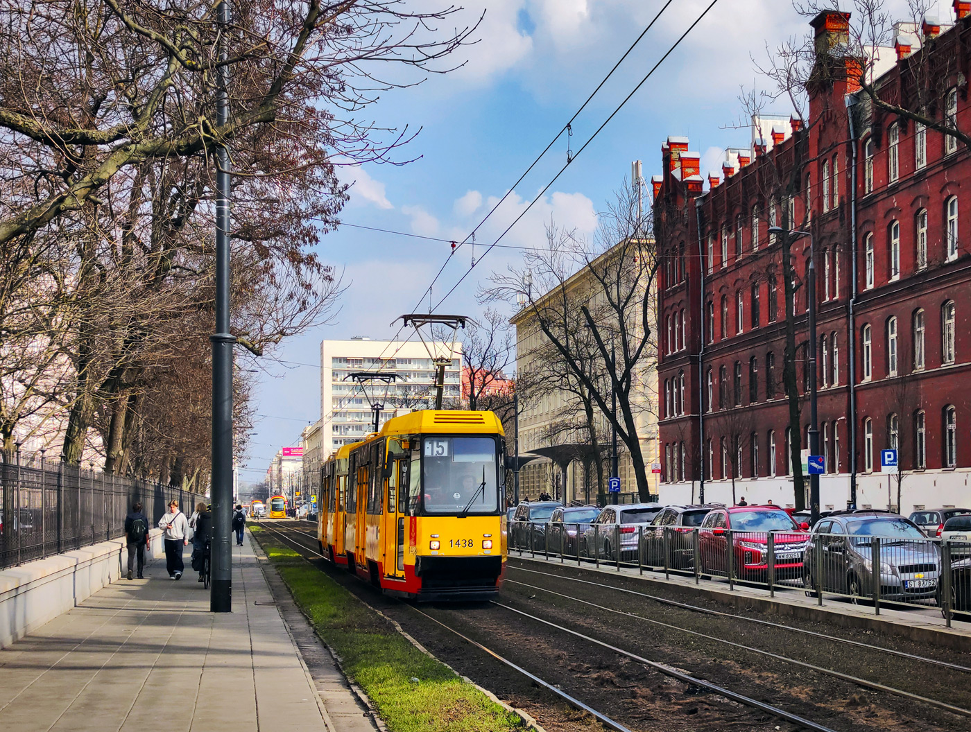 Варшава, Konstal 105Nf № 1438