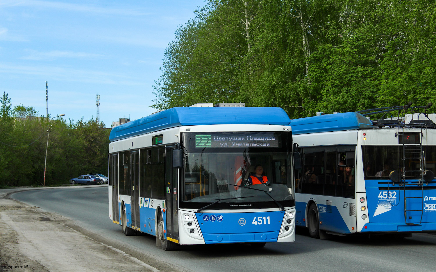Новосибирск, УТТЗ-6241.01 «Горожанин» № 4511