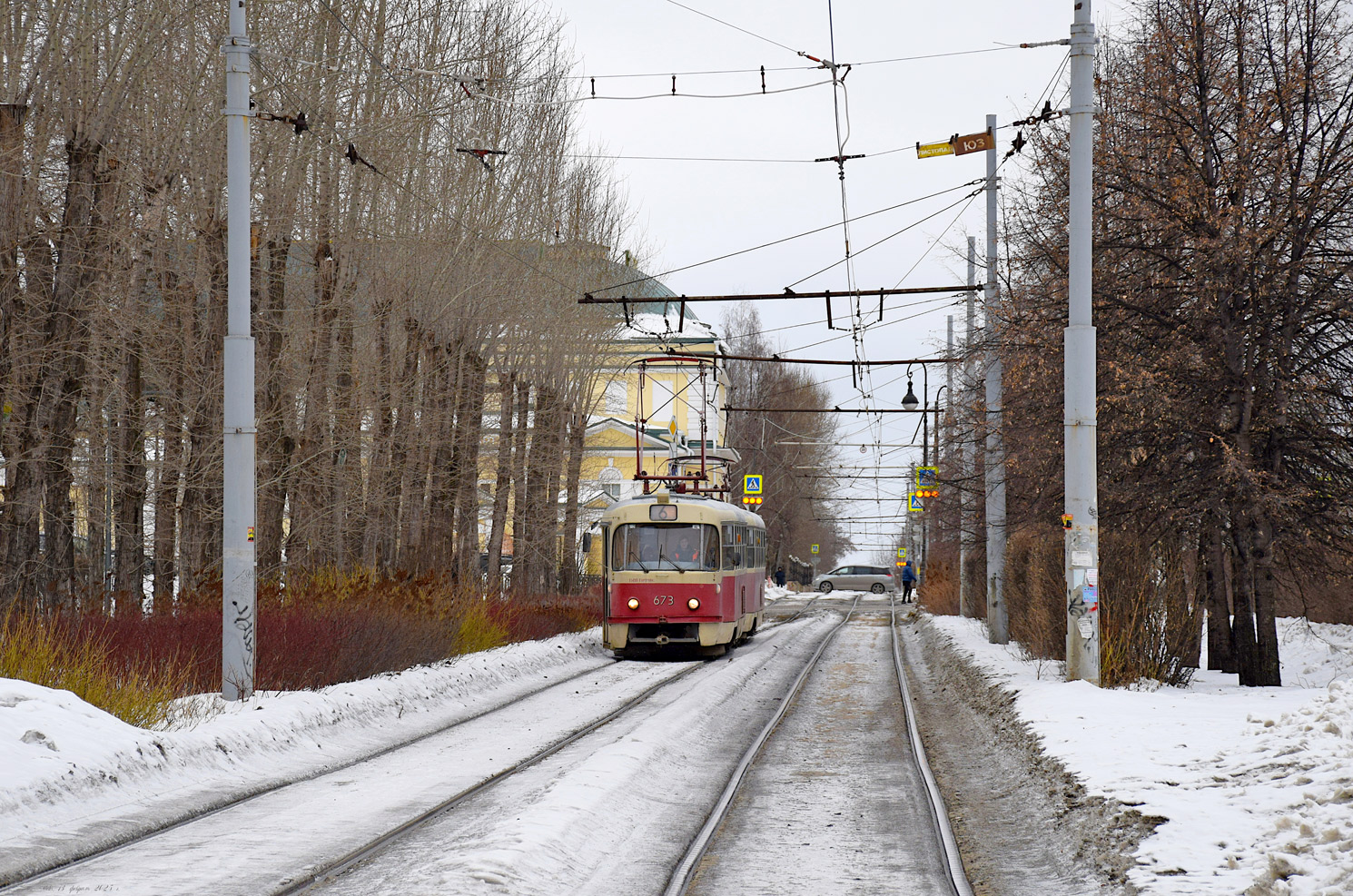 Екатеринбург, Tatra T3SU № 673