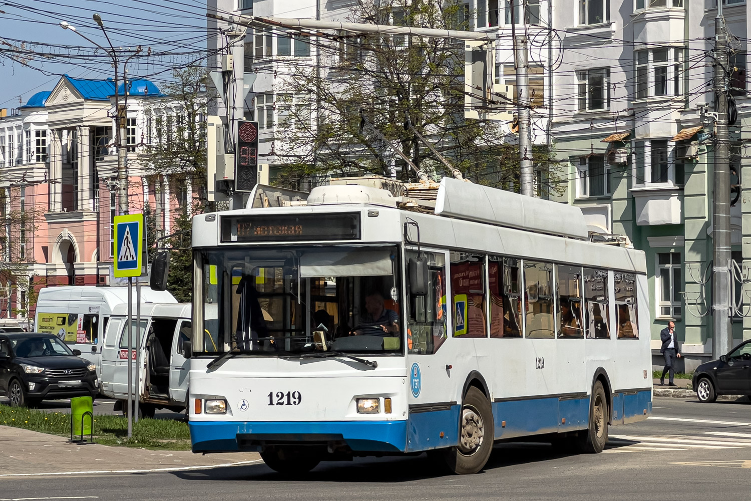 Саранск, Тролза-5275.03 «Оптима» № 1219