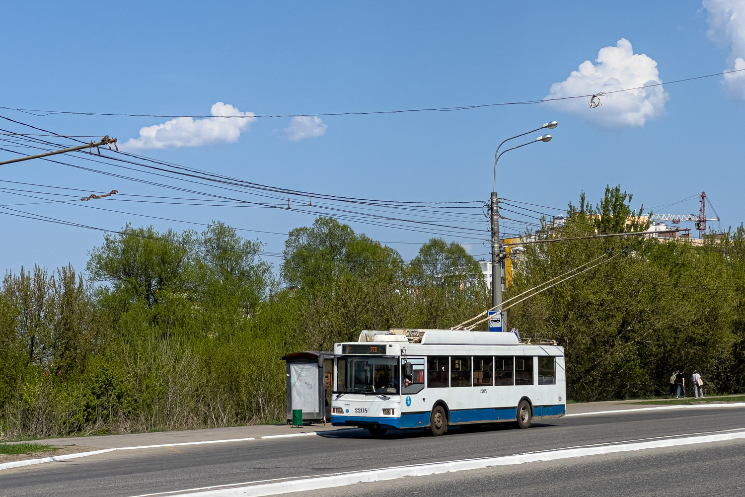 Саранск, Тролза-5275.03 «Оптима» № 2208