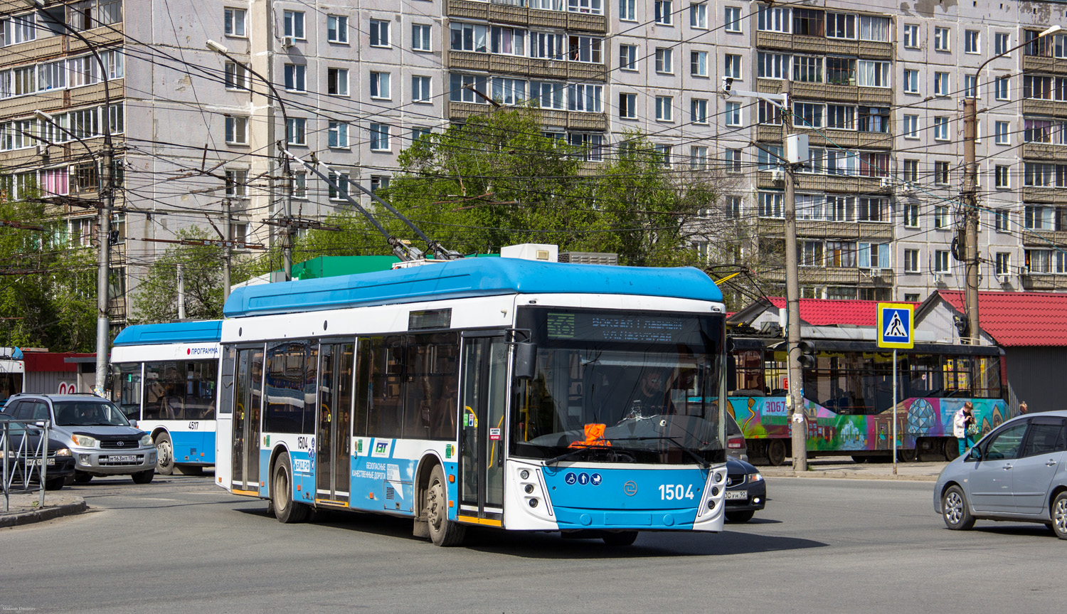 Novosibirsk, UTTZ-6241.01 “Gorozhanin” Nr. 1504