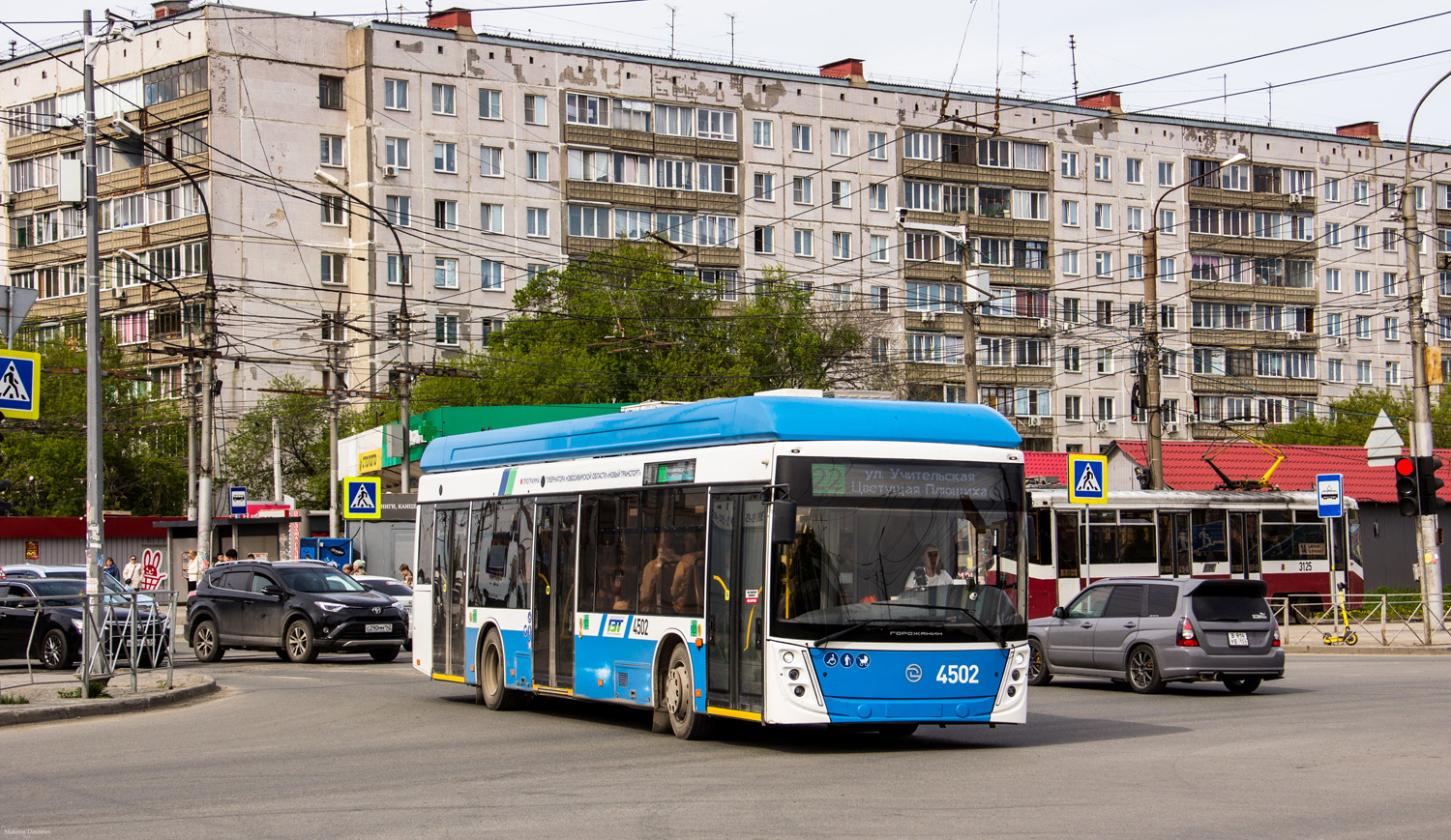 Новосибирск, УТТЗ-6241.01 «Горожанин» № 4502