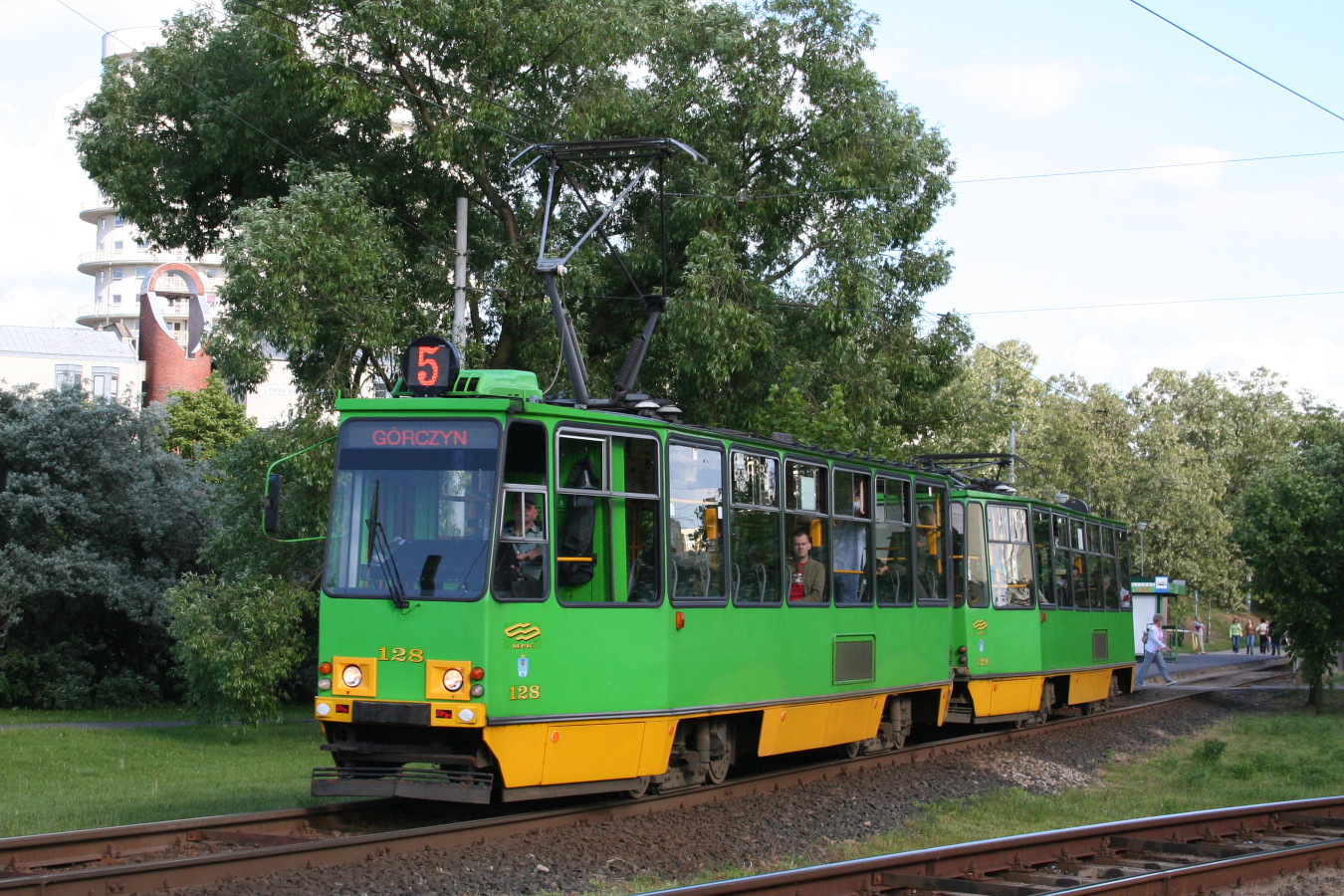 Познань, Konstal 105Na № 128