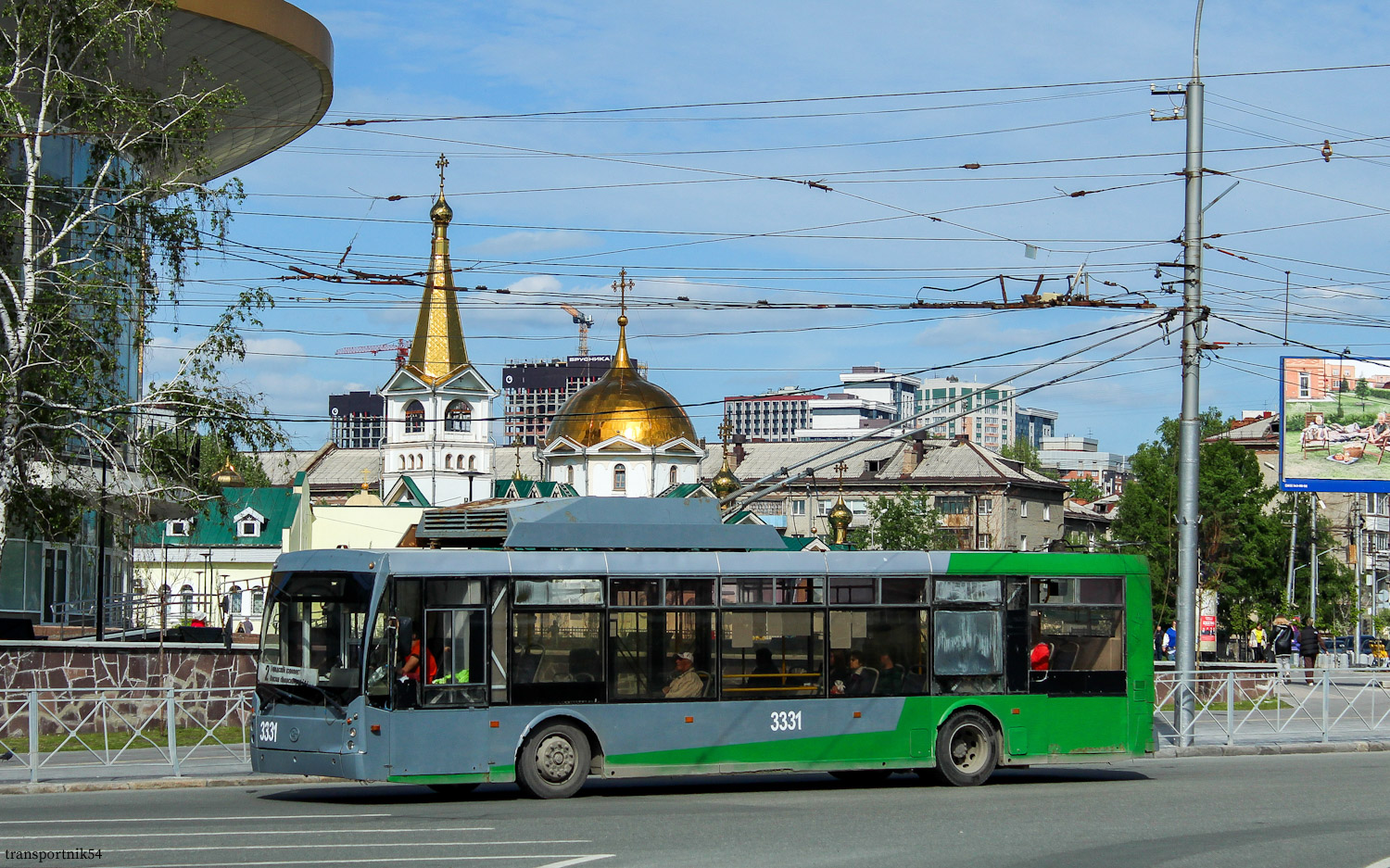 Новосибирск, Тролза-5265.00 «Мегаполис» № 3331