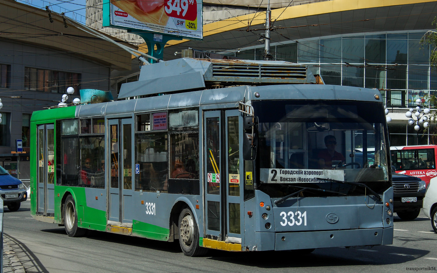 Новосибирск, Тролза-5265.00 «Мегаполис» № 3331
