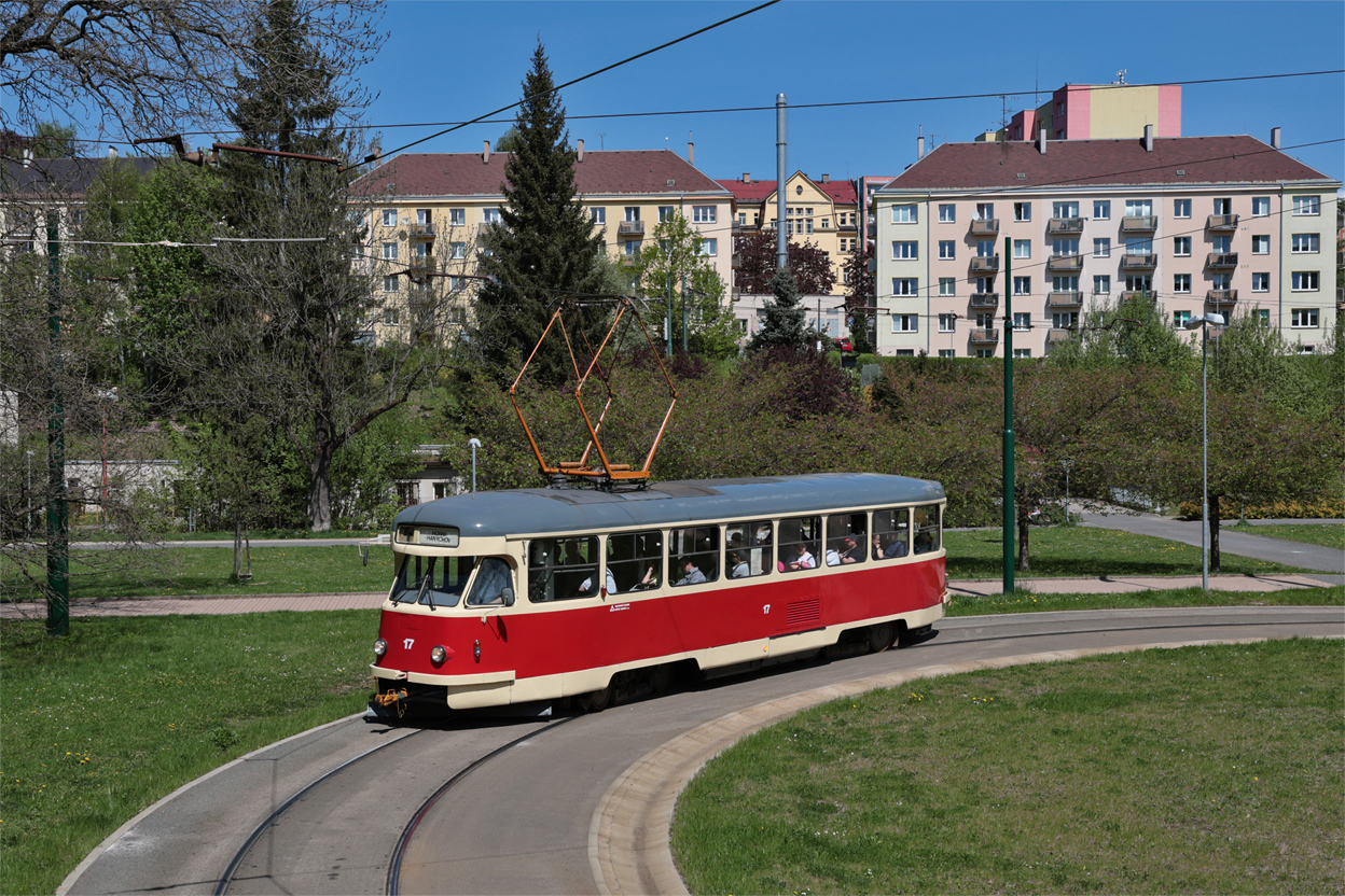 Либерец ― Яблонец-над-Нисой, Tatra T2R № 17; Либерец ― Яблонец-над-Нисой — 65 лет трамваев Tatra T2