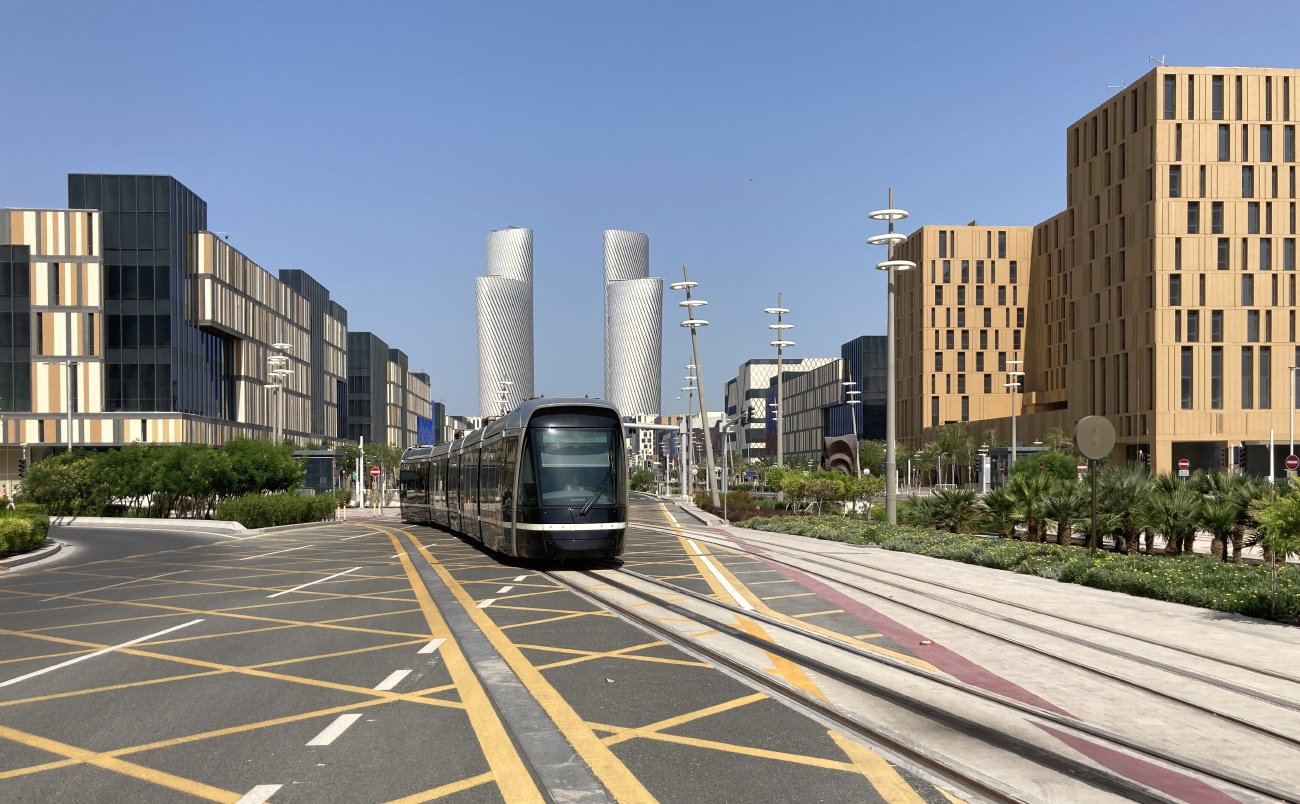 Лусаил, Alstom Citadis X05 № 021