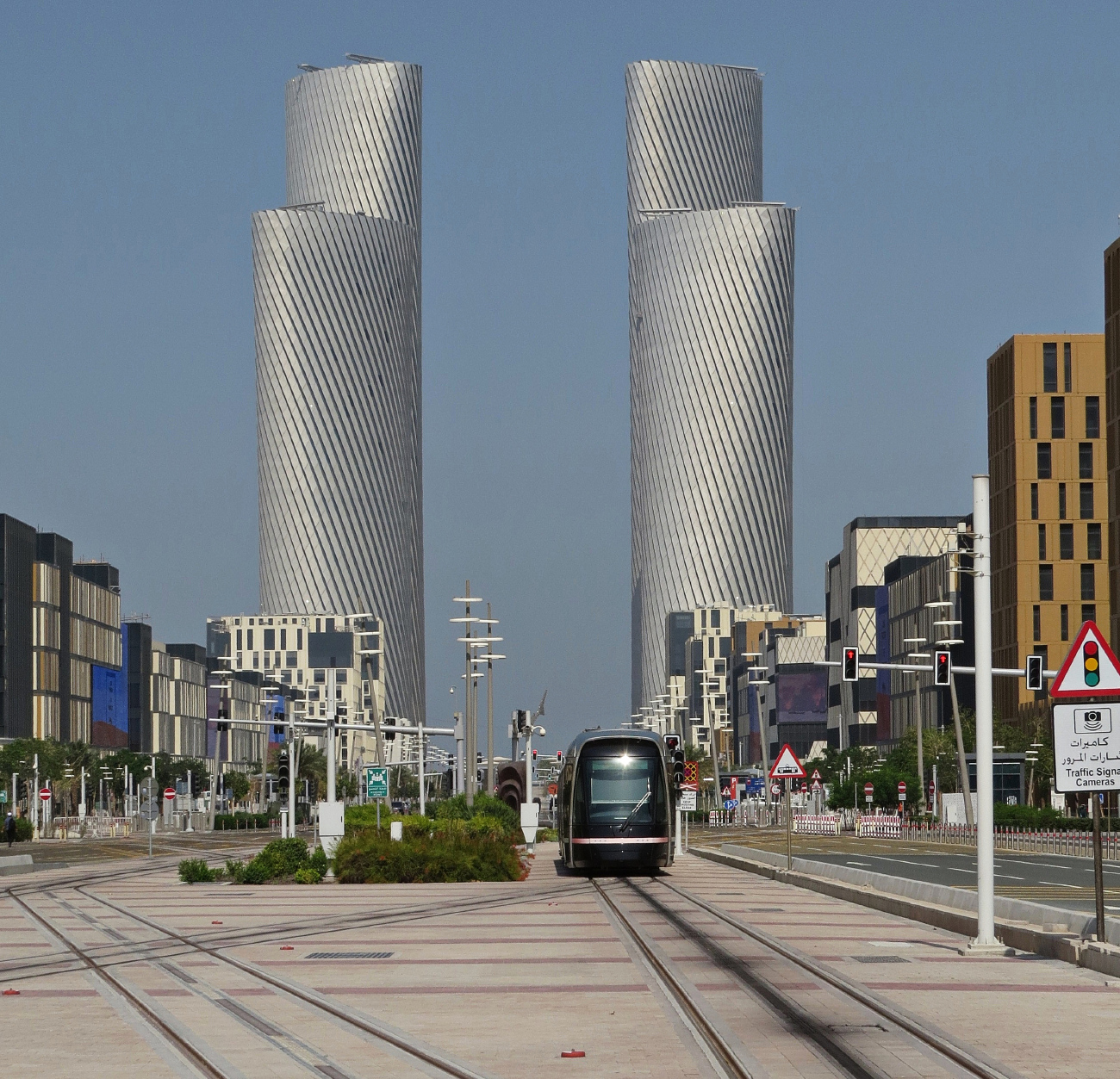 Лусаил, Alstom Citadis X05 № 021; Лусаил — Трамвайные линии и инфраструктура