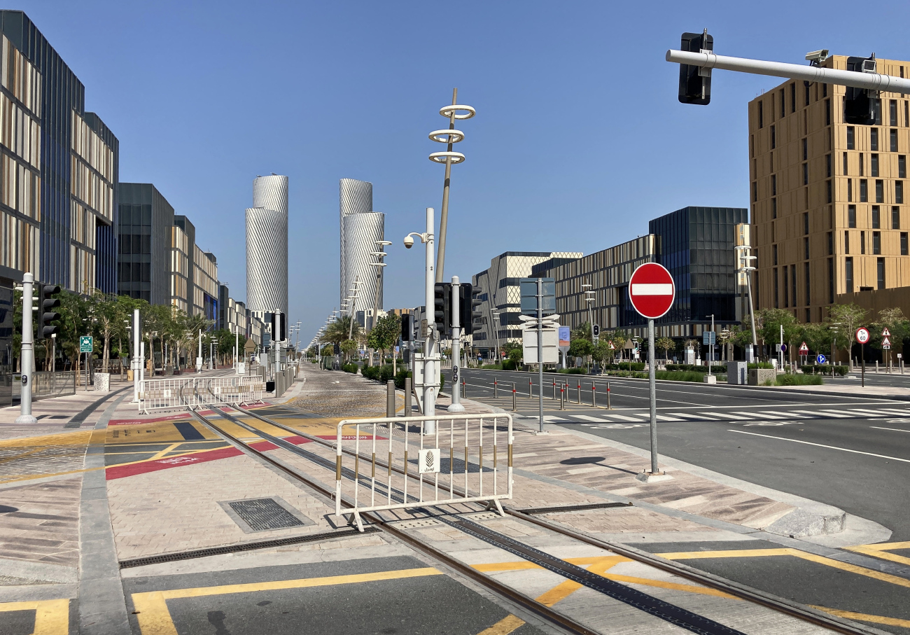 Лусаил — Трамвайные линии и инфраструктура