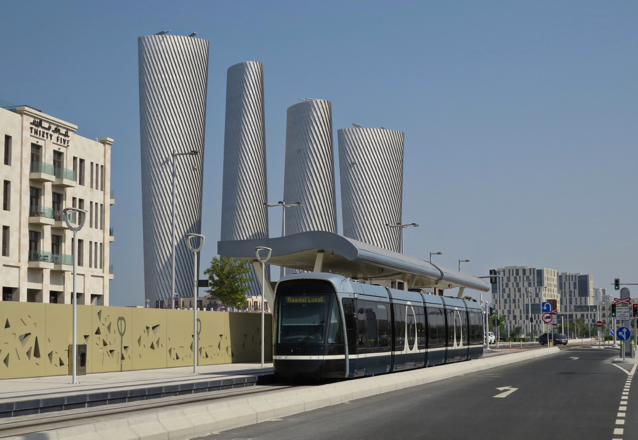 Лусаил, Alstom Citadis X05 № 024