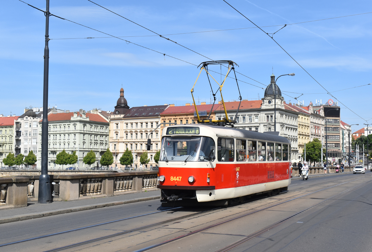 Praga, Tatra T3R.P Nr. 8447