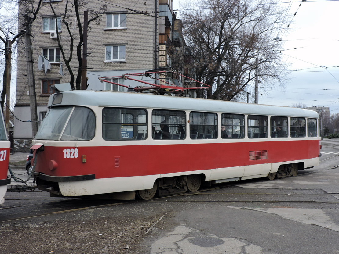 Днепр, Tatra T3SU № 1328