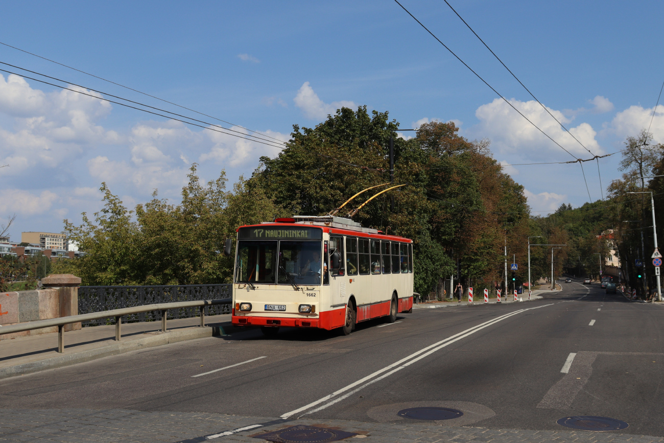 Viļņa, Škoda 14Tr17/6M № 1662 Viļņa, Škoda 14Tr17/6M № 1662