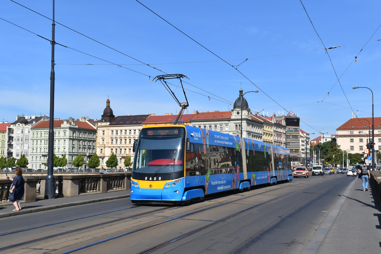 Прага, Škoda 15T6 ForCity Alfa Praha № 9408