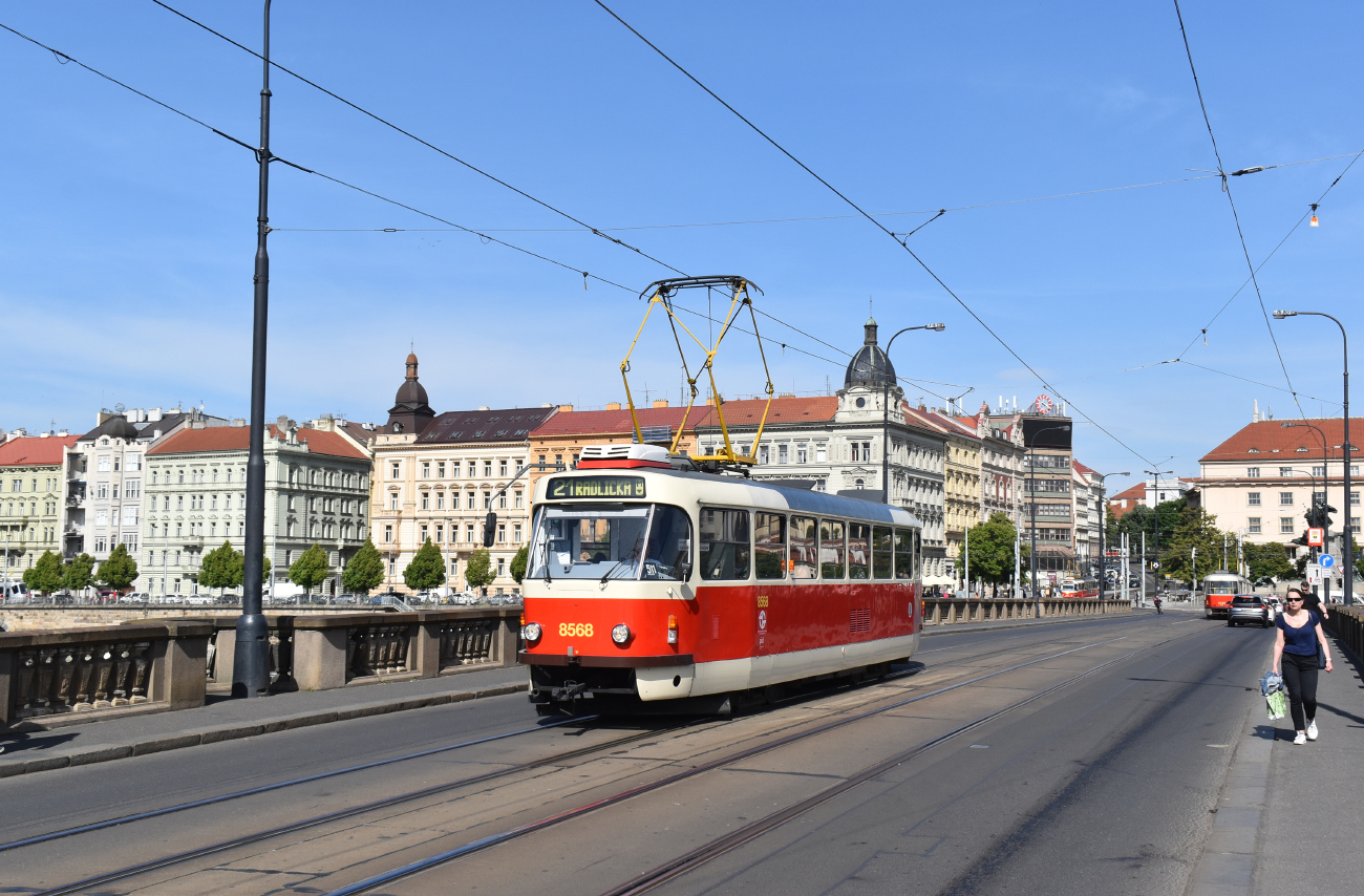 Прага, Tatra T3R.P № 8568