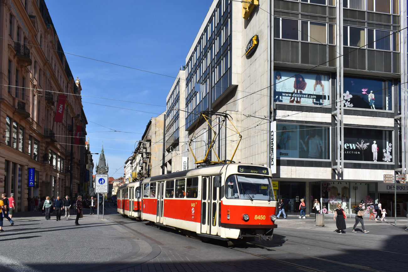 Прага, Tatra T3R.P № 8450