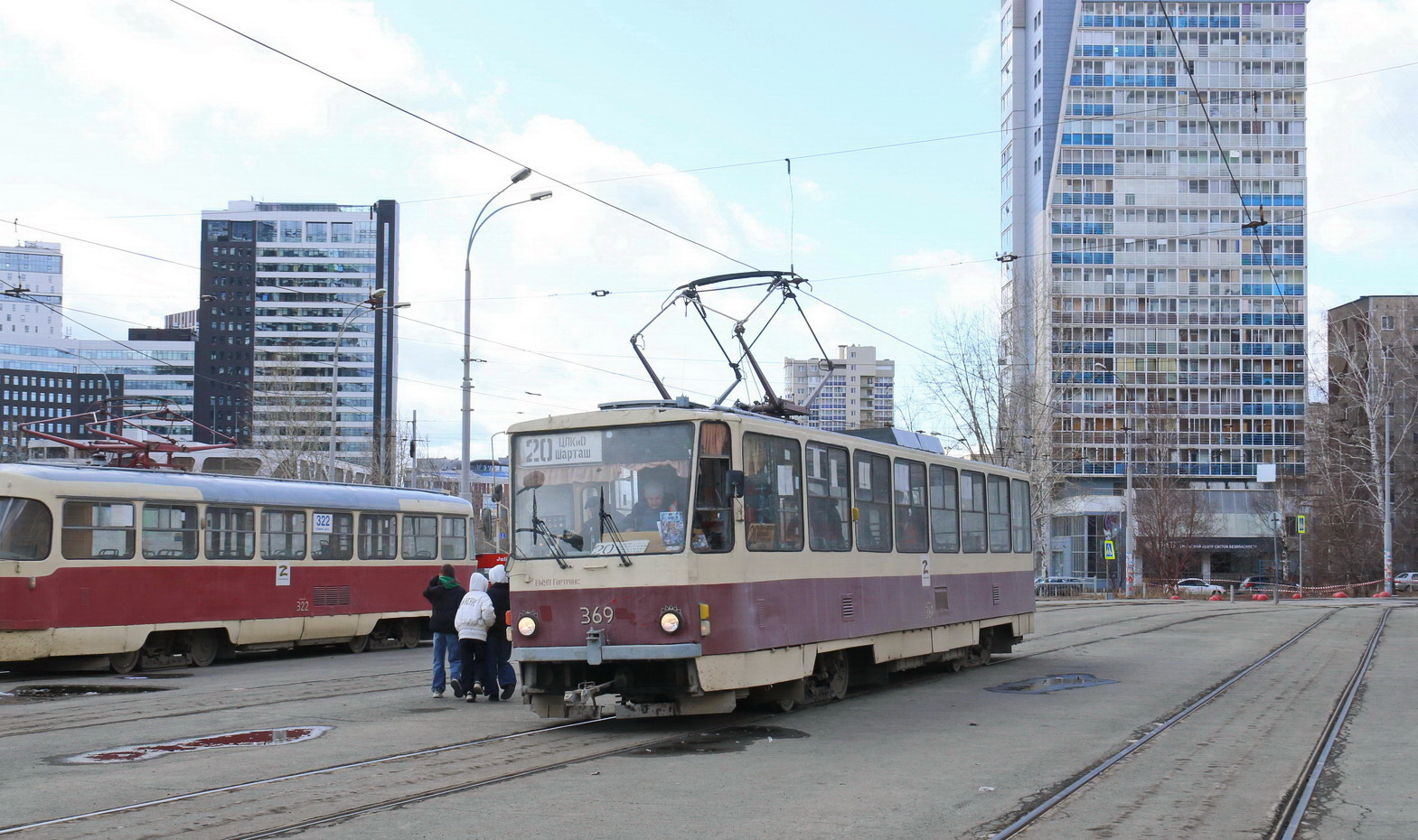 Екатеринбург, Tatra T6B5SU № 369