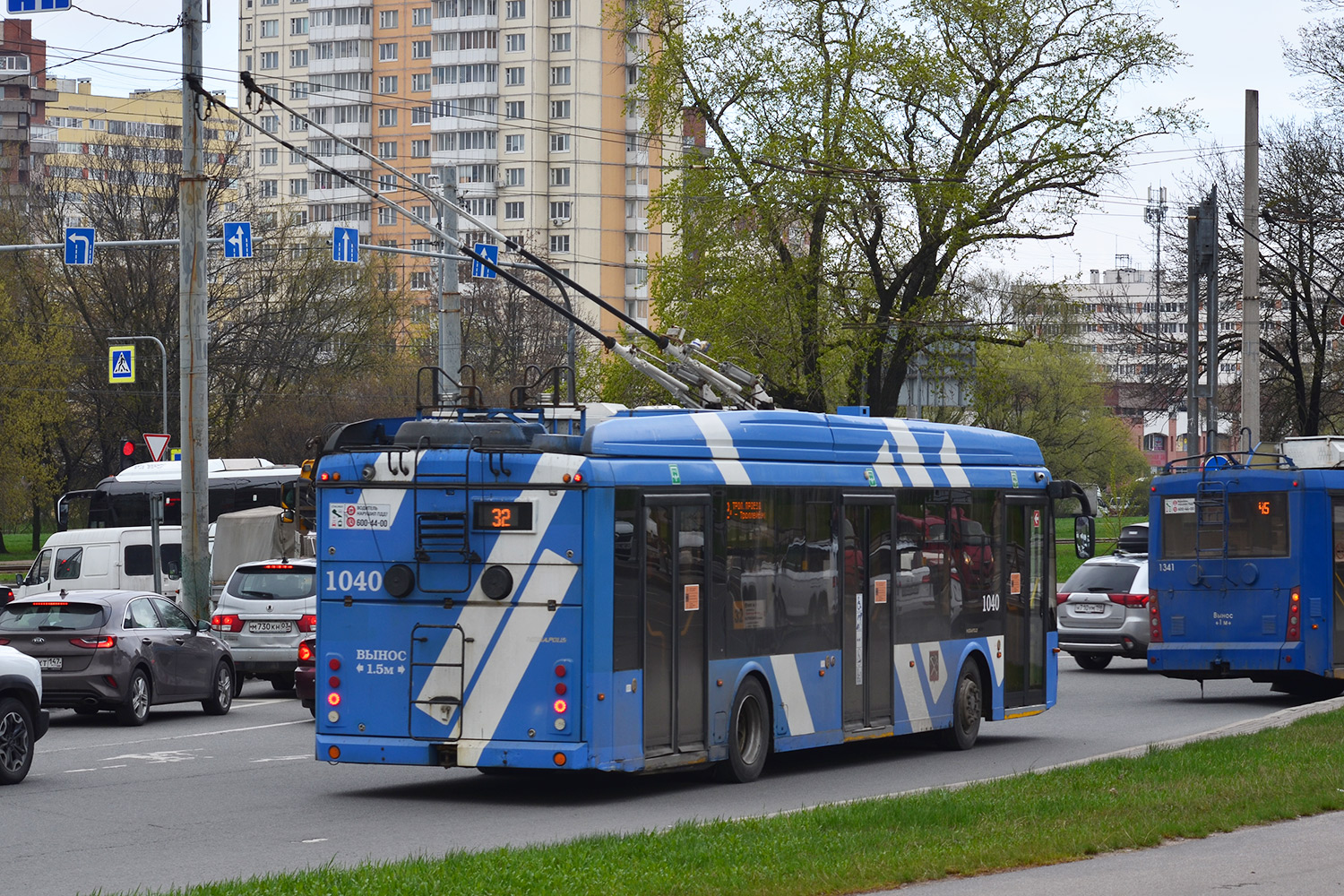 Санкт-Петербург, Тролза-5265.08 «Мегаполис» № 1040
