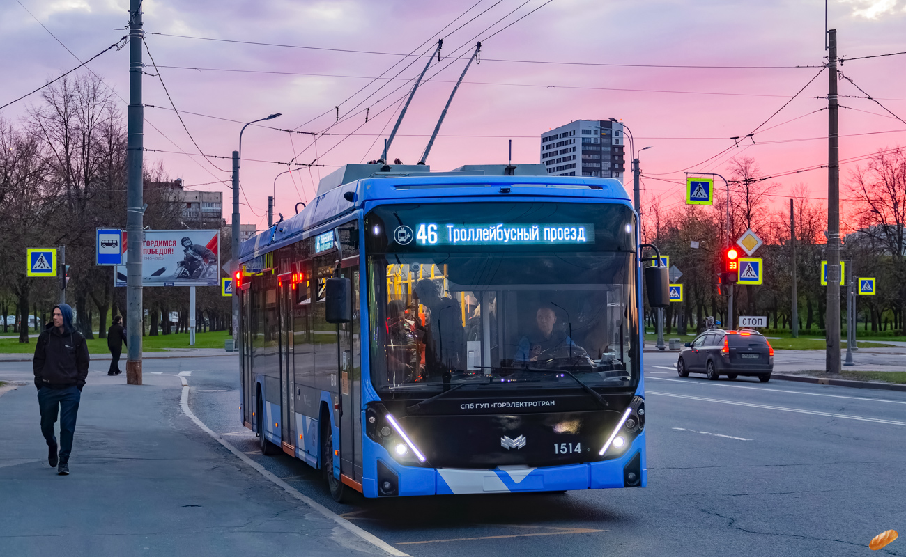 Санкт-Петербург, БКМ 32100D «Ольгерд» № 1514