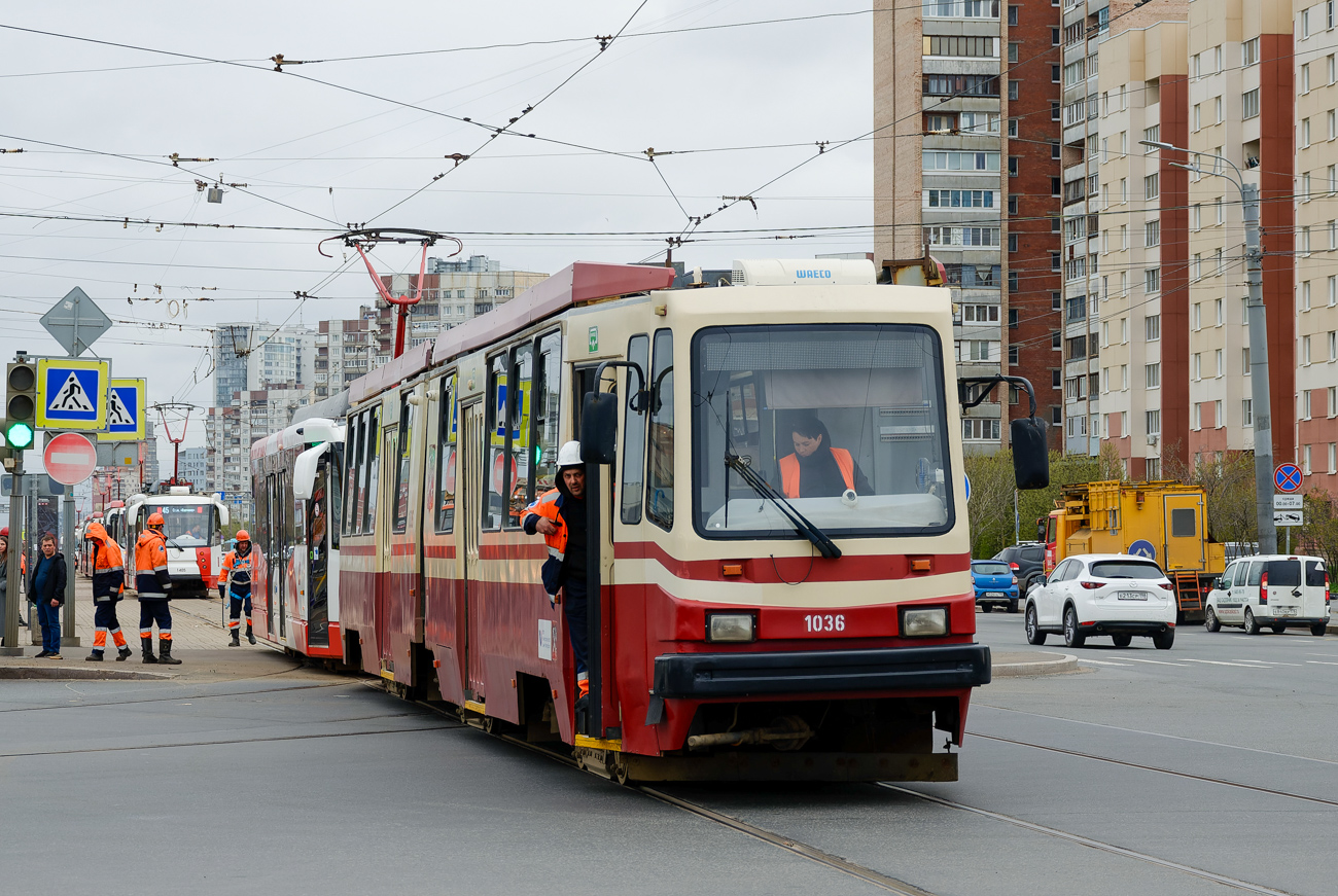 Санкт-Петербург, ЛВС-86М2 № 1036; Санкт-Петербург — Происшествия Санкт-Петербург, ЛВС-86М2 № 1036; Санкт-Петербург — Происшествия