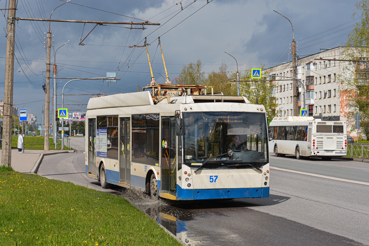 Великий Новгород, Тролза-5265.00 «Мегаполис» № 57