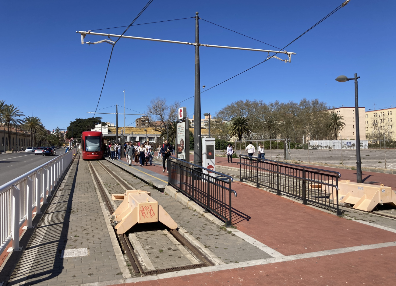 Валенсия — Трамвайные линии и инфраструктура