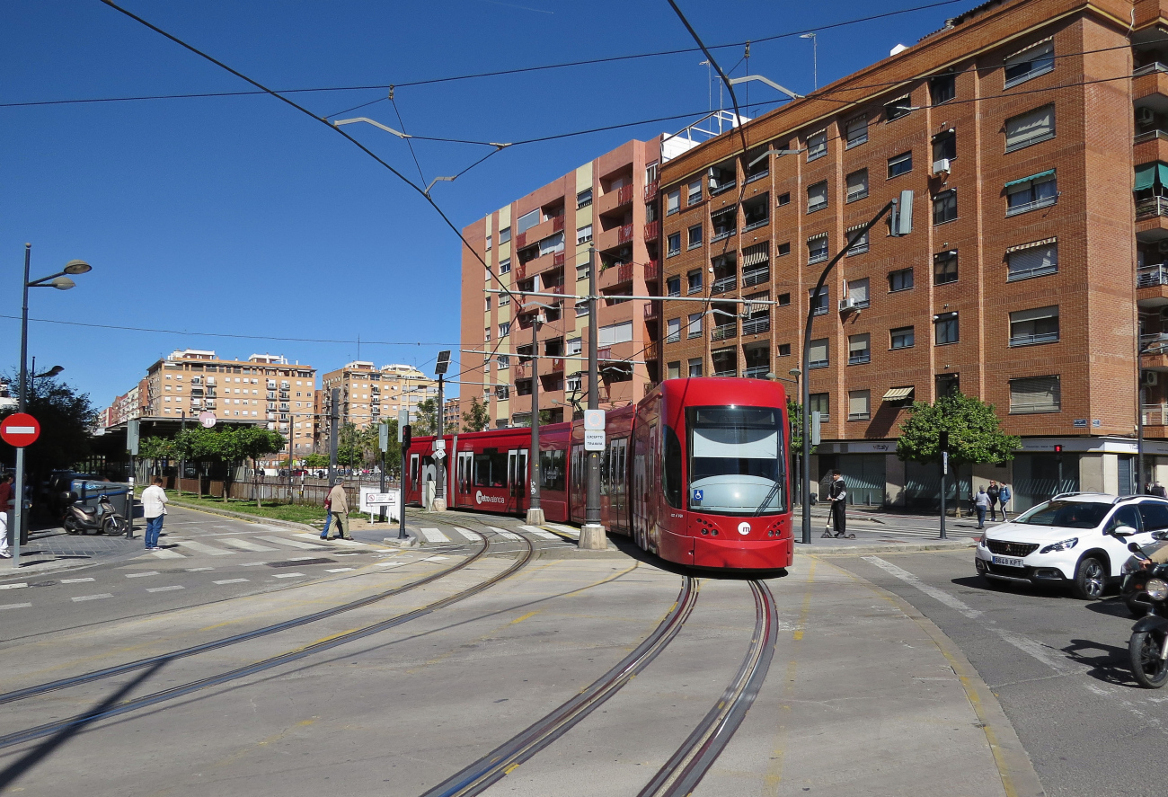 瓦伦西亚 — Tramway Lines and Infrastructure