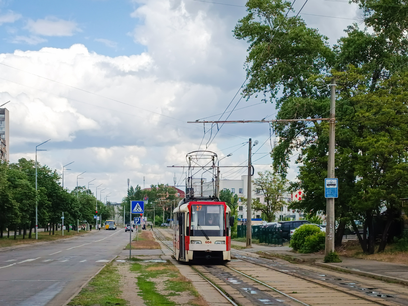 Киев, T3UA-3 «Каштан» № 604