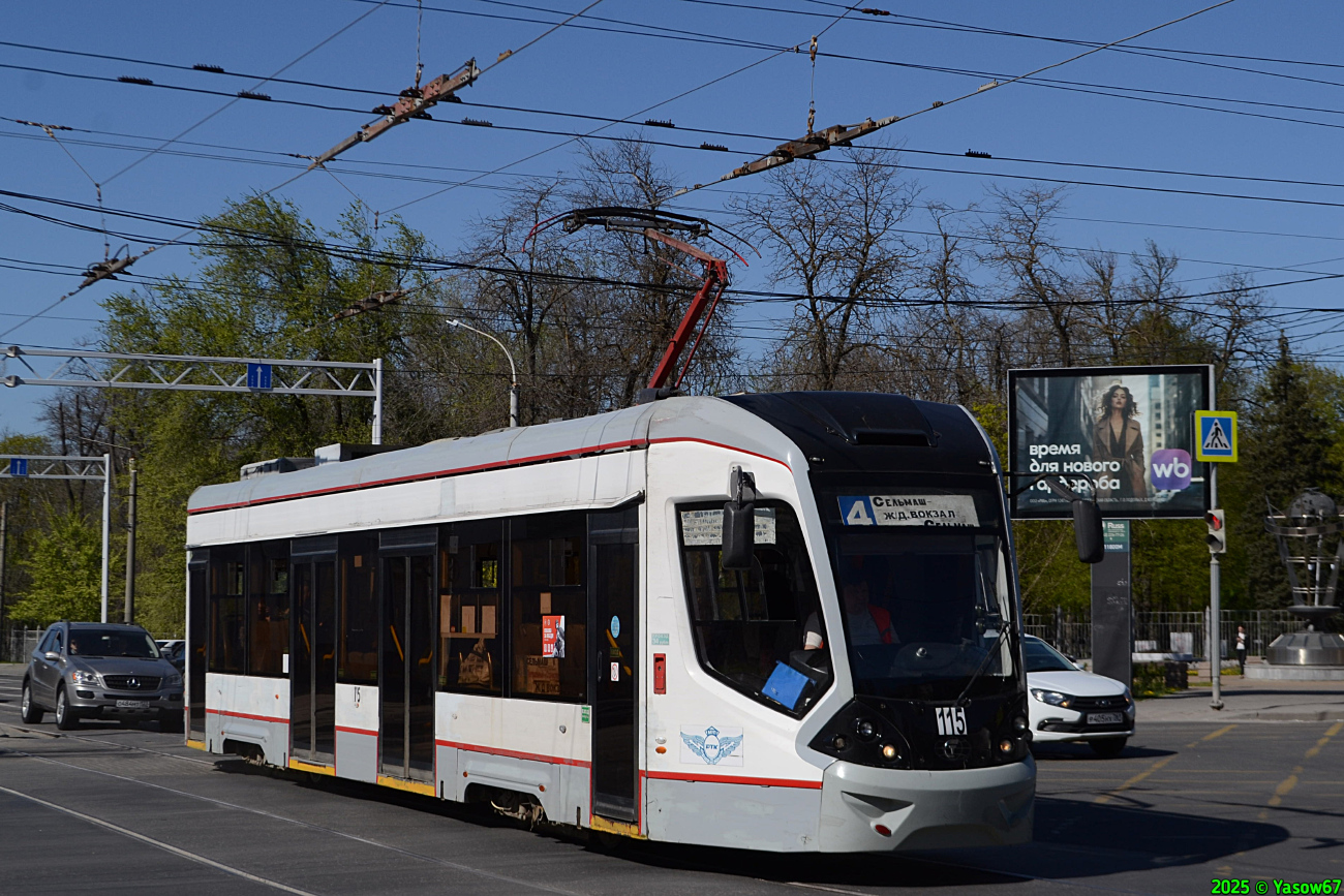Ростов-на-Дону, 71-911E «City Star» № 115 Ростов-на-Дону, 71-911E «City Star» № 115