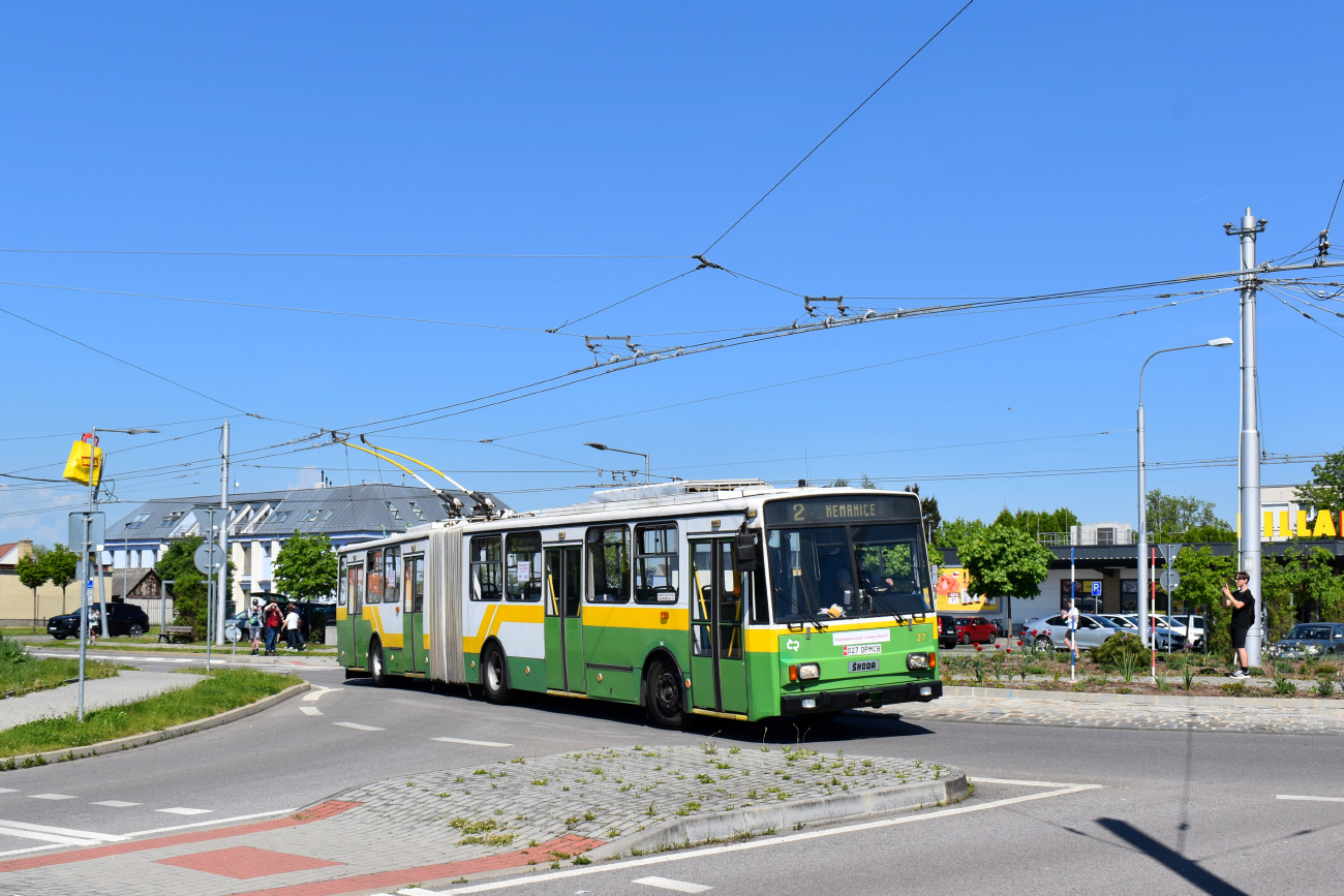 Ческе-Будеёвице, Škoda 15TrM № 27; Ческе-Будеёвице — Последний день регулярной эксплуатации троллейбусов Škoda 15Tr (02.05.2025)