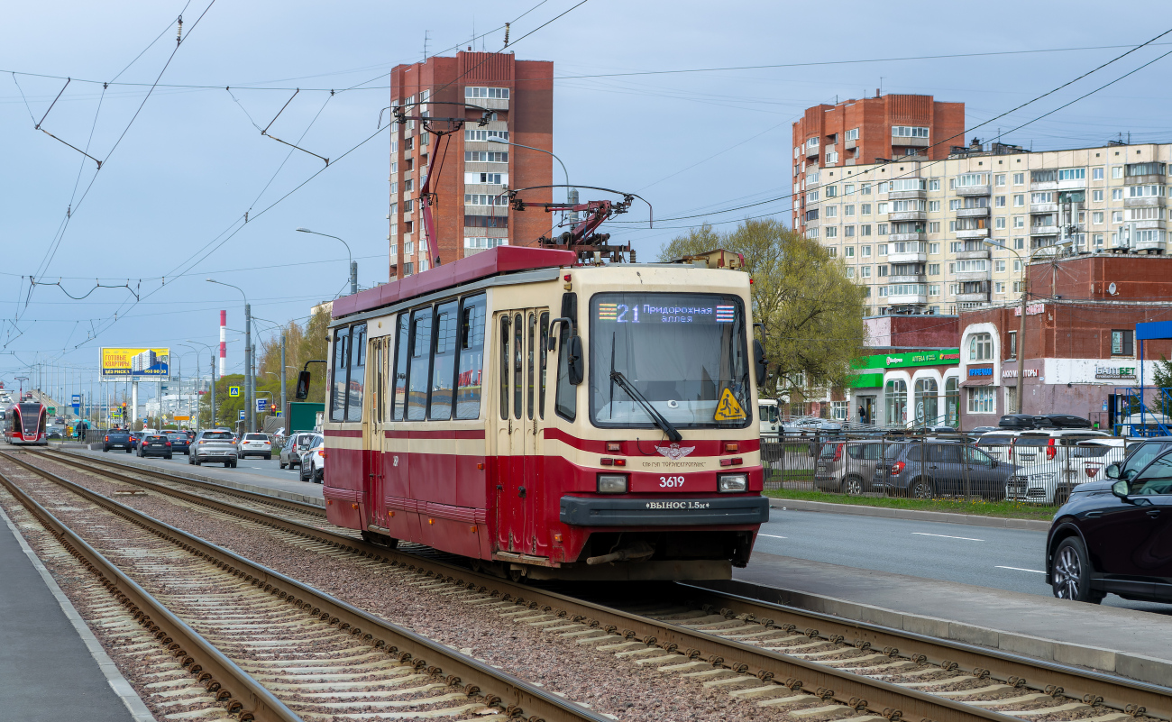 Санкт-Петербург, ТС-77 № 3619