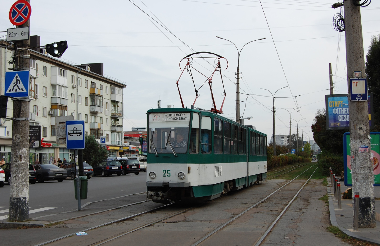 Житомир, Tatra KT4SU № 25