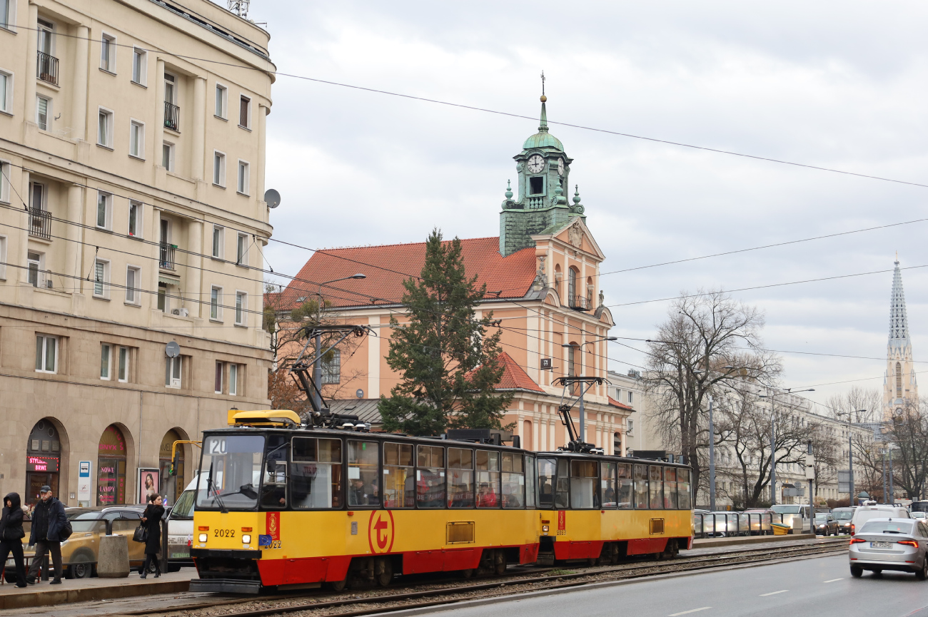 Varsovie, Konstal 105Ni N°. 2022