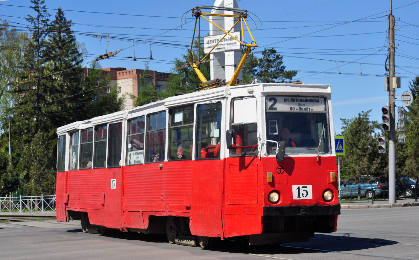 Омск, 71-605 (КТМ-5М3) № 15